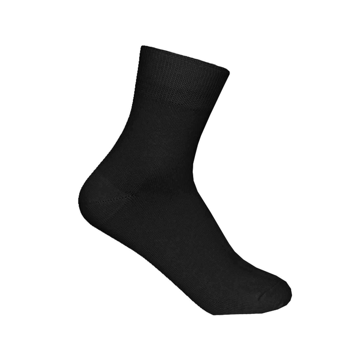 Black Unisex Ankle Socks (2 Pairs) - Quality Schoolwear