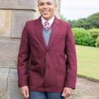 Maroon Blazer by Trutex