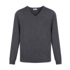 Grey Cotton School Jumper from Trutex