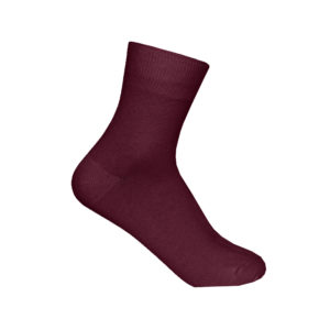 Wine Ankle Socks by Hunter Schoolwear