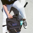 Big Student Black Backpack