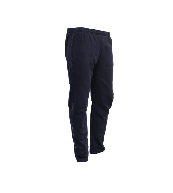 Navy/Sky blue piped Tracksuit bottoms 402 by Hunter Schoolwear