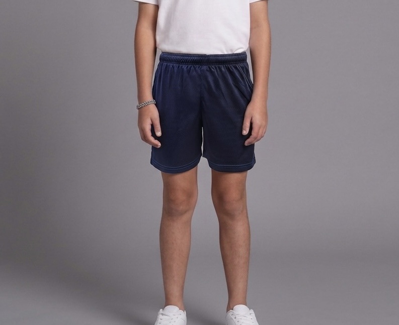 Navy Action School Shorts by Hunter Schoolwear