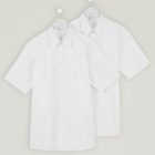 Stay smart and stylish with the Trutex Short Sleeve Slim Fit Non-Iron Shirts. Designed for a sharp, modern fit, these easy-care shirts come in a convenient twin pack — perfect for busy school