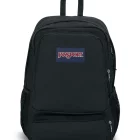 JanSport Doubleton backpack in sleek modern design with dual compartments, ideal for school, travel, or everyday use