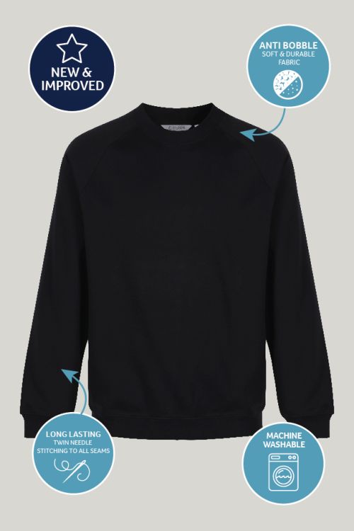 Kids round neck school jumper