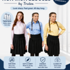 Twin pack long sleeve non iron blouses by Trutex