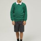 High-quality Emerald school sweatshirt by Trutex, made for everyday use with a soft feel and strong stitching