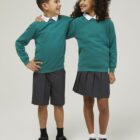 Jade Trutex sweatshirt worn as part of a school uniform