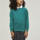 Trutex unisex JADE school sweatshirt with crew neck and raglan sleeves