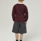 Trutex school uniform crew neck sweatshirt in Maroon cotton blend