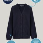Features of Navy Trutex School Sweatshirt Cardigan