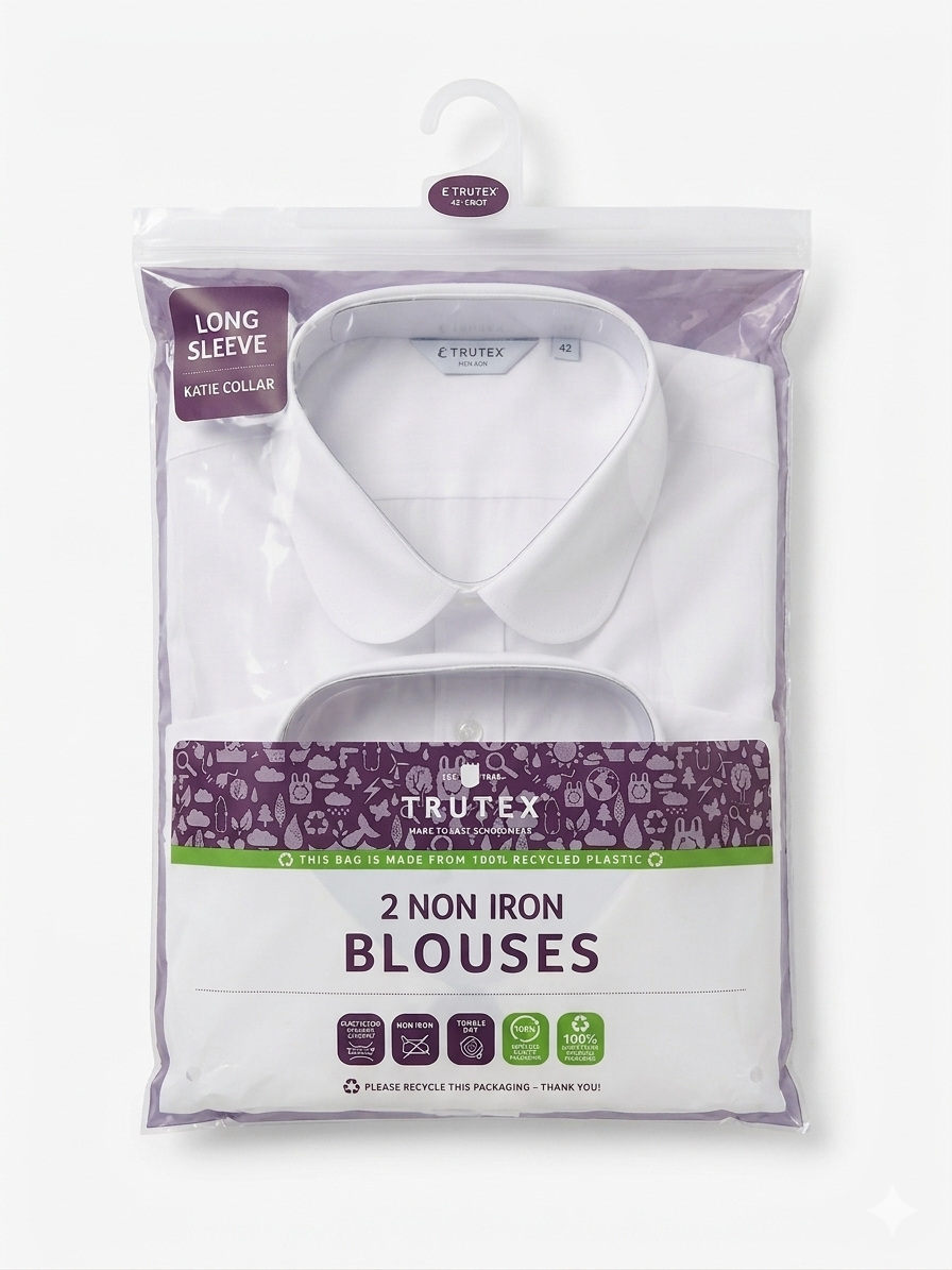 Katie collar Blouses - Twin Pack by Trutex