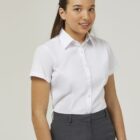 Slim fit school blouse short sleeve