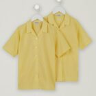 Gold Twin pack revere blouse standard fit by Trutex