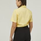 Back view revere school blouse standard view