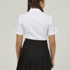 Back view revere school blouse standard view