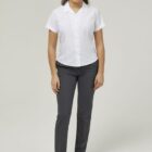 Fitted revere collar blouse by Trutex