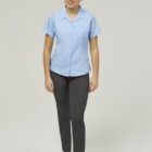 Fitted revere collar blouse by Trutex