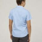 Back view of fitted school blouse