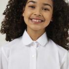 Rounded Collar school blouse by Trutex