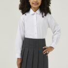 Long Sleeve, Non-Iron Katie Collar Blouses - Twin Pack