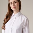 Long Sleeve, Non-Iron Katie Collar Blouses - Twin Pack