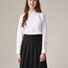 Long Sleeve, Non-Iron Katie Collar Blouses - Twin Pack