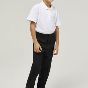 Black Classic Fit School Trousers for Junior Boys