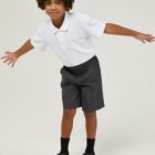 Basic School Shorts by Trutex in Grey