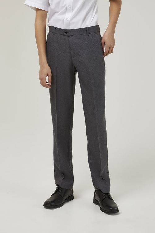Graphite Contemporary School Trousers by Trutex