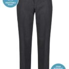 Features of Graphite Contemporary School Trousers by Trutex