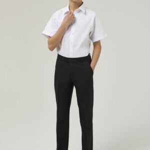 Black Contemporary School Trousers by Trutex