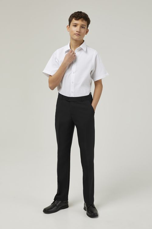 Black Contemporary School Trousers by Trutex Black Contemporary School Trousers by Trutex