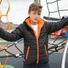 Result Core Padded Jacket Black/Orange