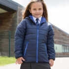 Result Core Padded Jacket Navy/Royal Blue