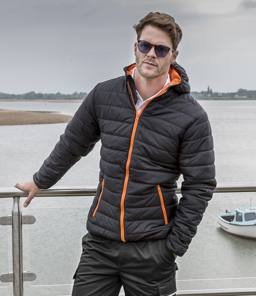 Result Core Padded Jacket Black/Orange