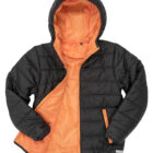 Result Core Padded Jacket Black/Orange
