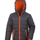 Result Core Padded Jacket Black/Orange