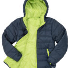 Result Core Padded Jacket Navy/Lime