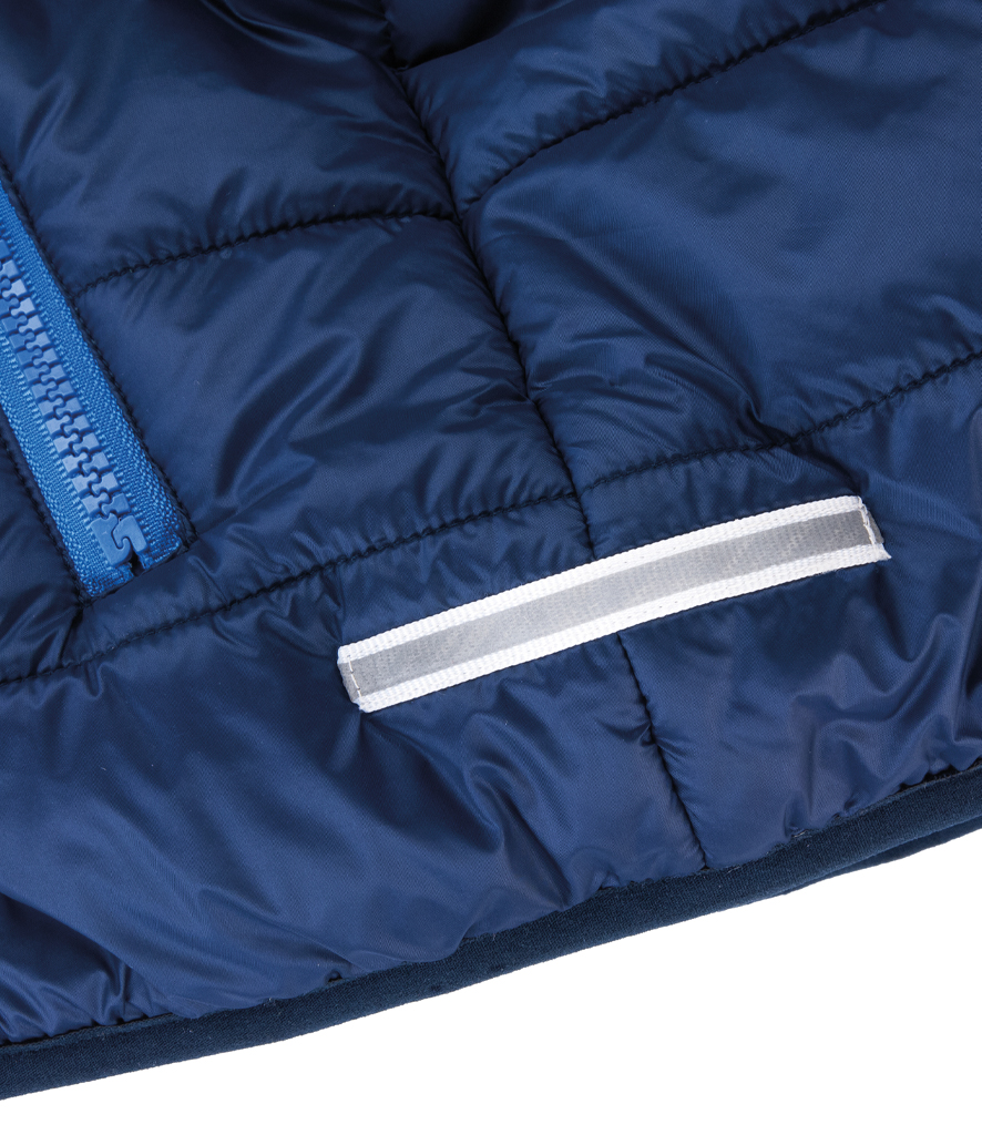 Result Core Padded Jacket Navy/Royal Blue